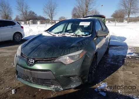 2014 Toyota Corolla Le from USA, damaged, VIN 2T1BURHE2EC208783